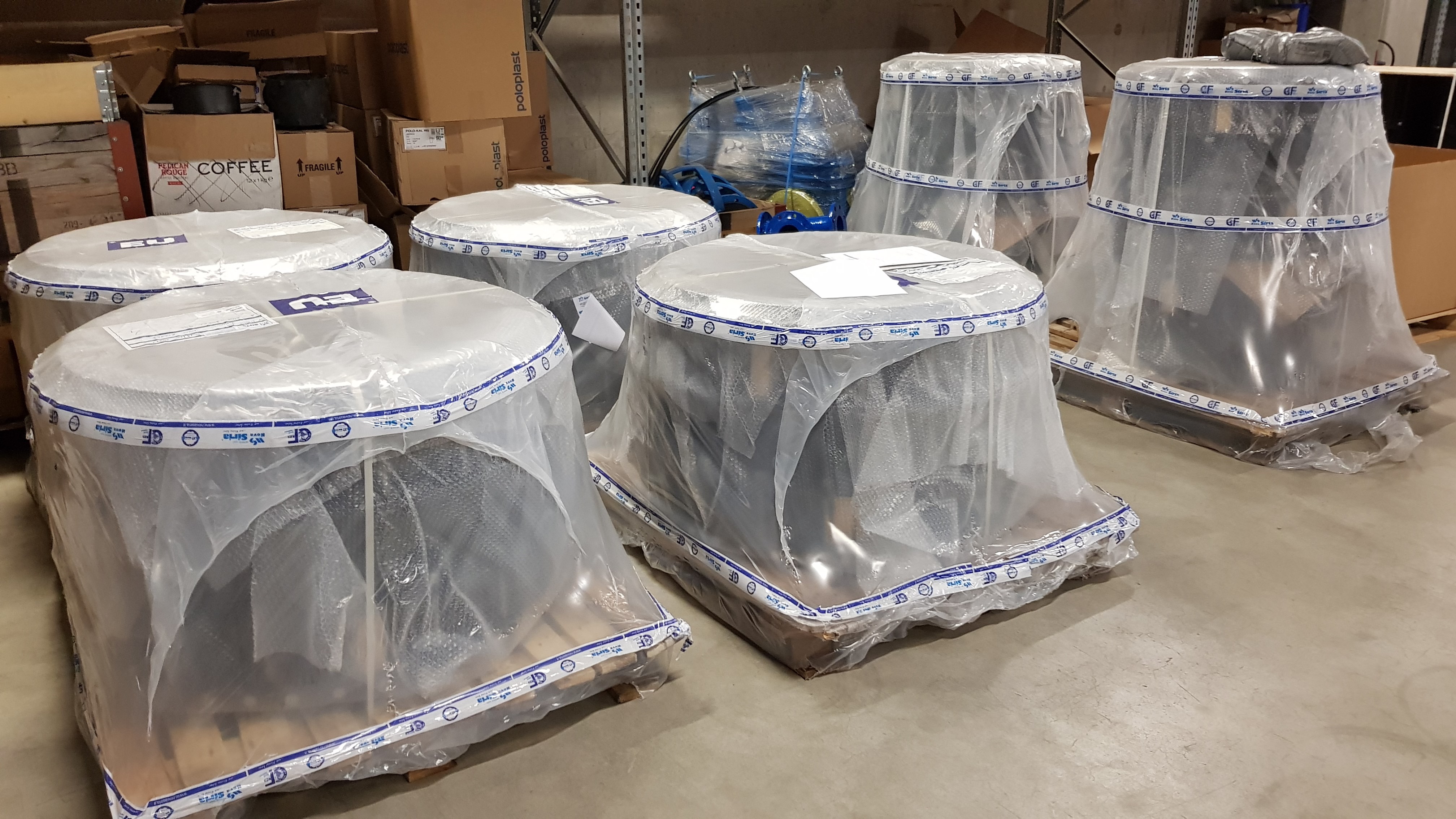 Novasiria varastossa